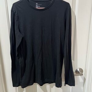 GAP Men's Black Long Sleeve Shirt